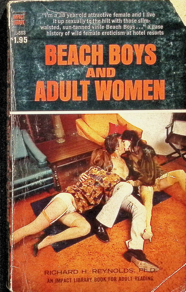 Beach Boys and Adult Women by Richard H Reynolds Impact Library 1971 Adult Novel-043024AMP