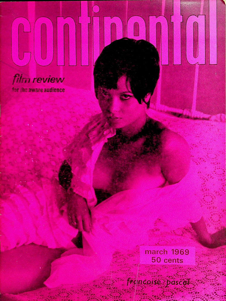 Continental Film Review Magazine  Francoise Pascal   March 1969     030626lmp