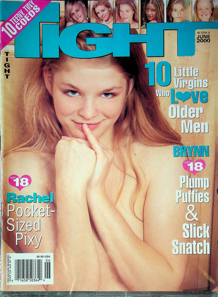 Tight Magazine 10 Virgins Ft. Rachel & Brynn June 2000 SEALED 122624RP2