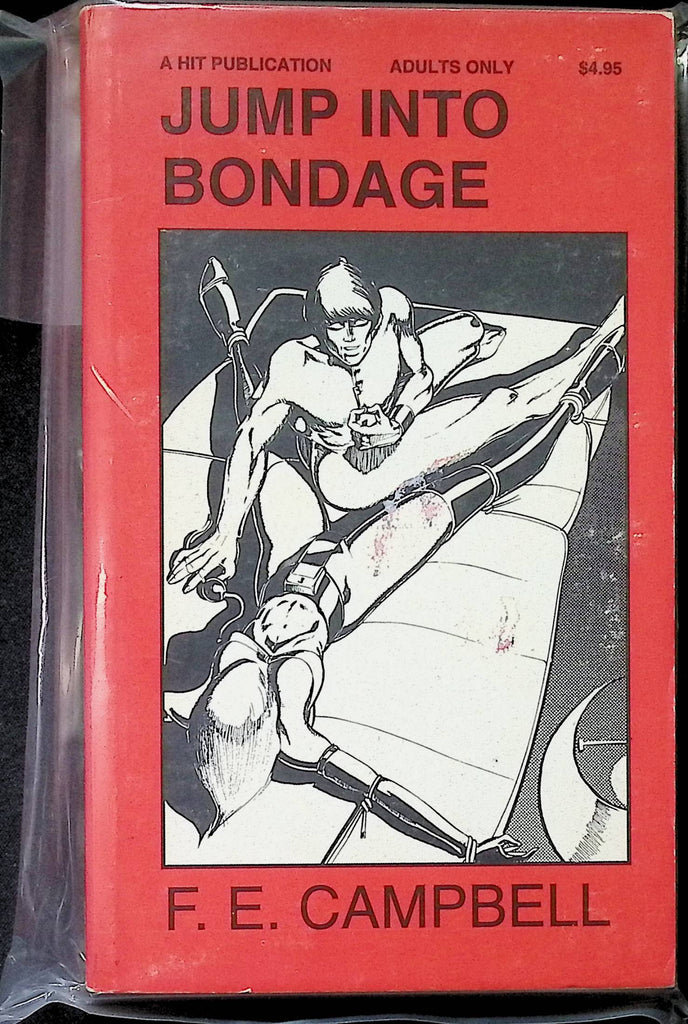 Jump Into Bondage by FE Campbell HIT204 HOM House of Milan Bondage HIT Publication Adult Paperback Novel-090924AMP