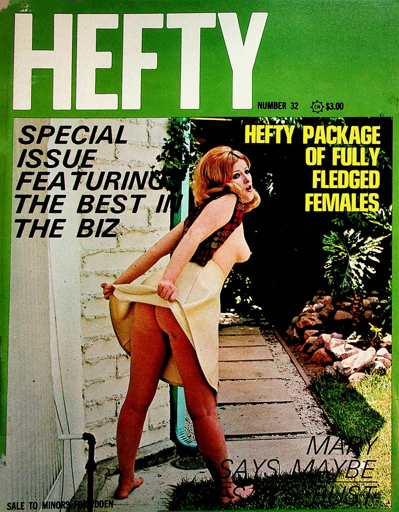 Hefty Special Issue Busty Magazine   Mary Says Maybe  #32  1960's   050123lm-p