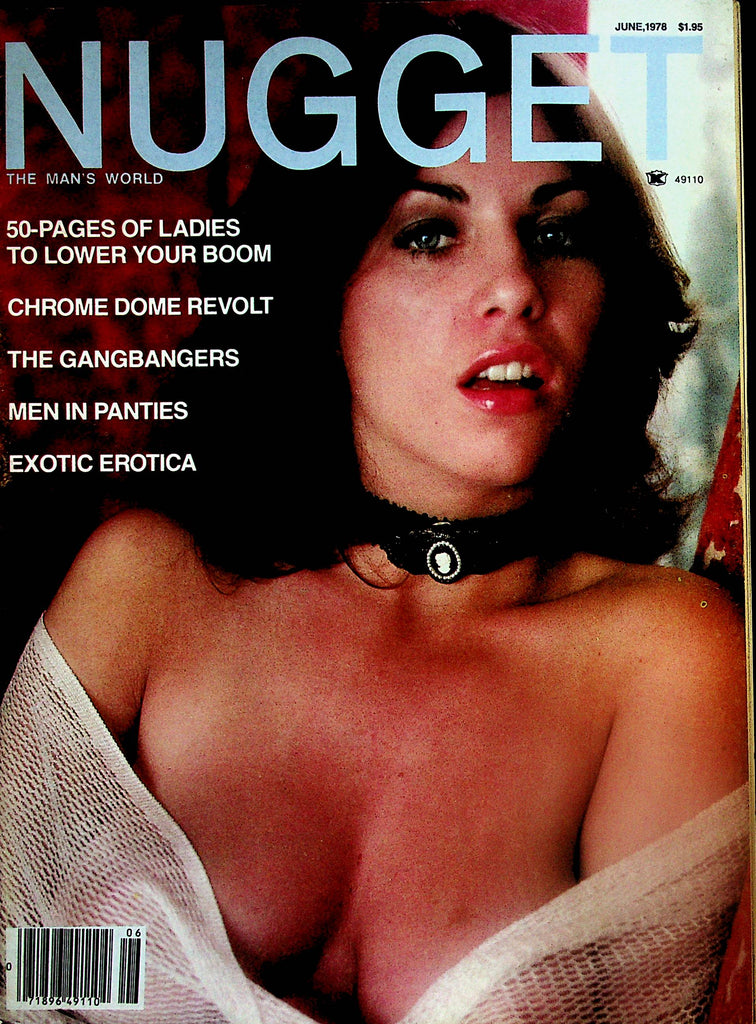 Nugget Magazine  Sally Trenton / The Gangbangers  June 1978     010825lm-p