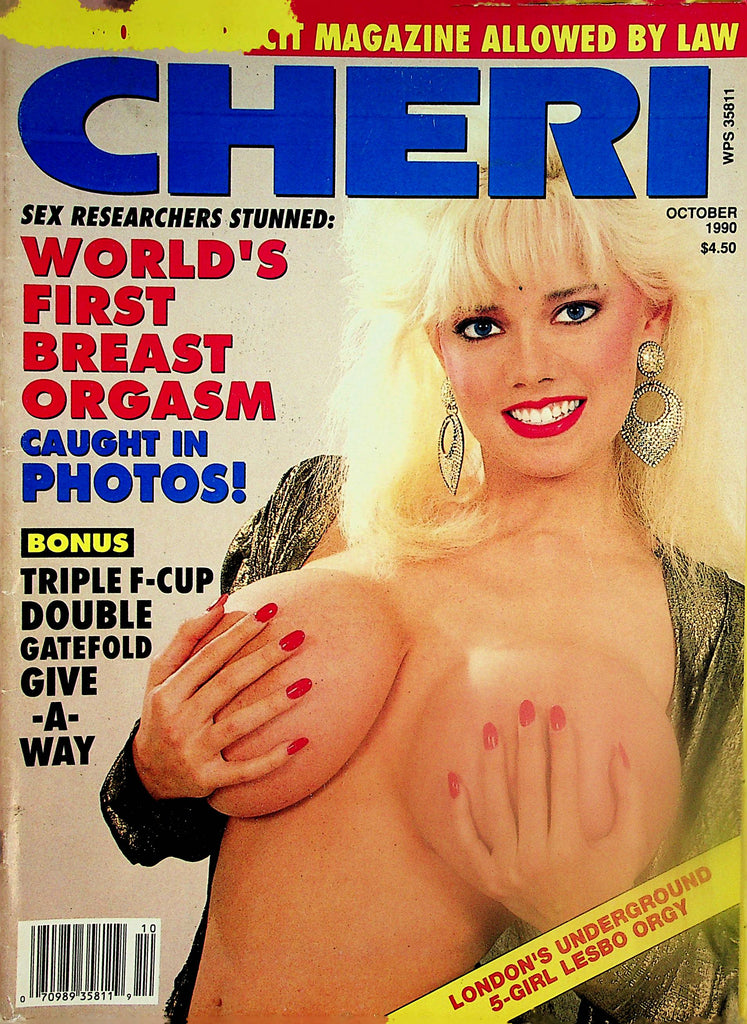 Cheri Magazine   Traci Topps   October 1990      032524lm-p