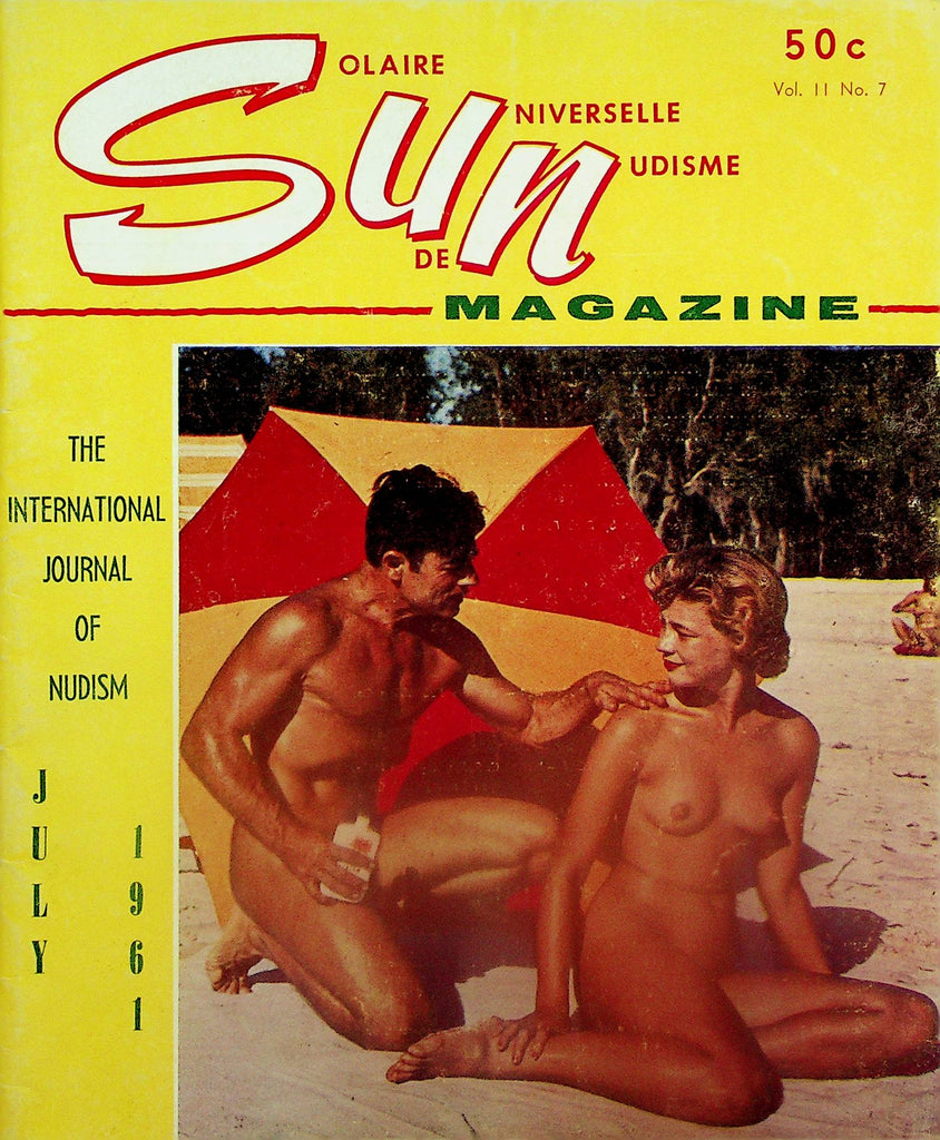 Sun Magazine  The International Journal Of Nudism  July 1961    071025lm-p
