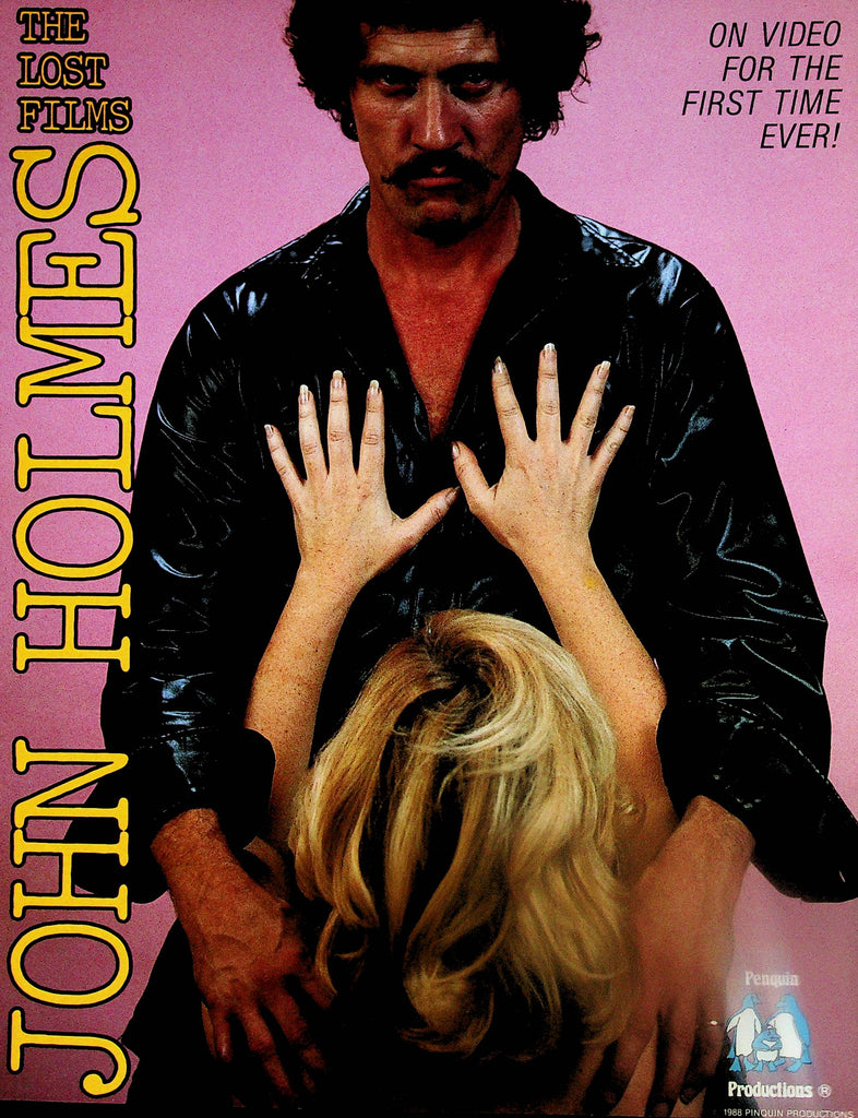 John Holmes The Lost Films Adult Slick  1988 Penquin Productions  071225lm-p