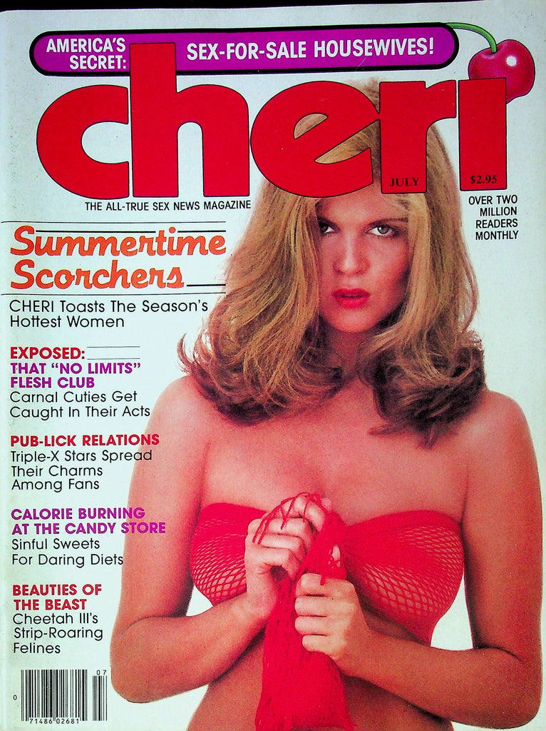 Cheri Magazine Laurie & Wild Wanda July 1982 022624RP
