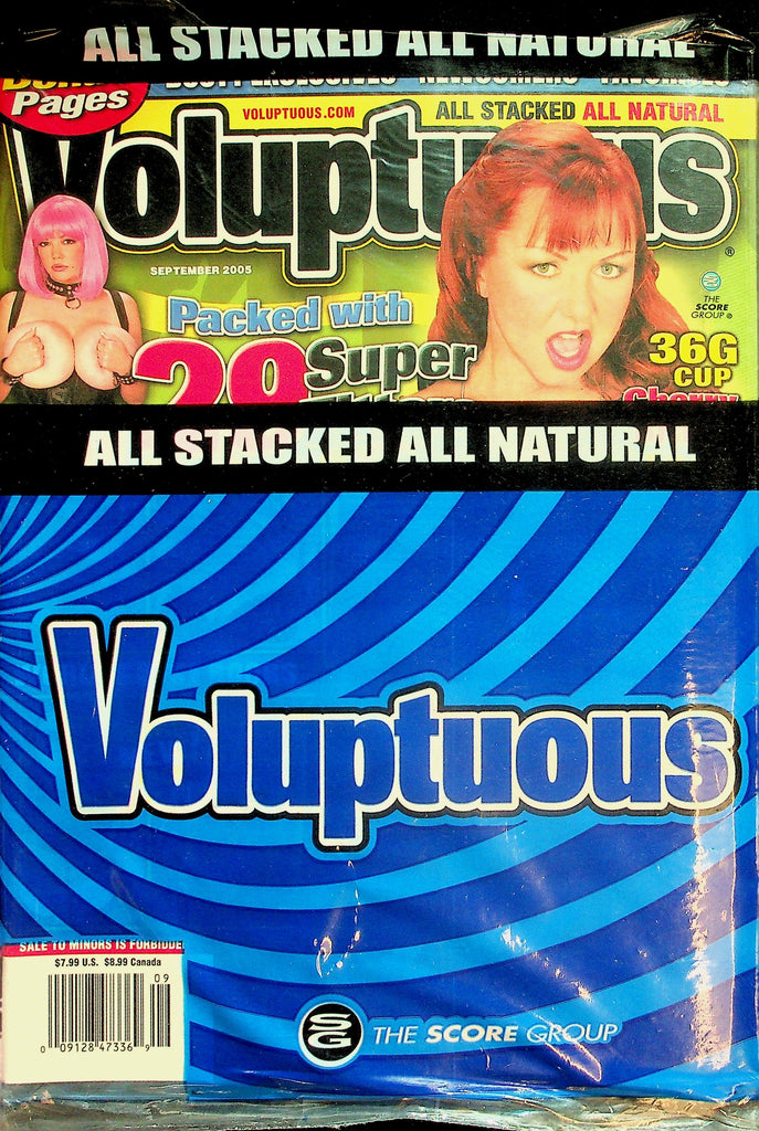Voluptuous Magazine  Covergirl Cherry Brady  September 2005  New/Sealed   032226lmp