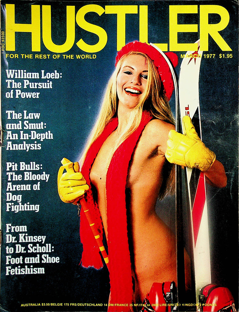 Hustler Magazine  Centerfold Girl Maggie March 1977   030625lm-p
