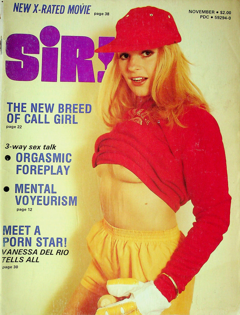 Sir! Magazine Ft. Anjelica & Clarissa November 1977 092625RP-