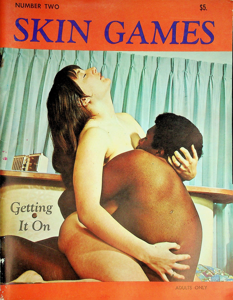 Skin Games Magazine  Getting It On / The Black Sex Mystique   #2  1970's   092626lmp-GSC