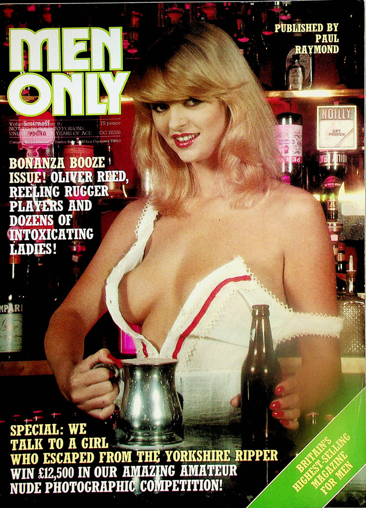 Men Only Magazine  Marilyn M. Look-A-Like Centerfold  vol.44 #9 1979 Paul Raymond   011425lm-p