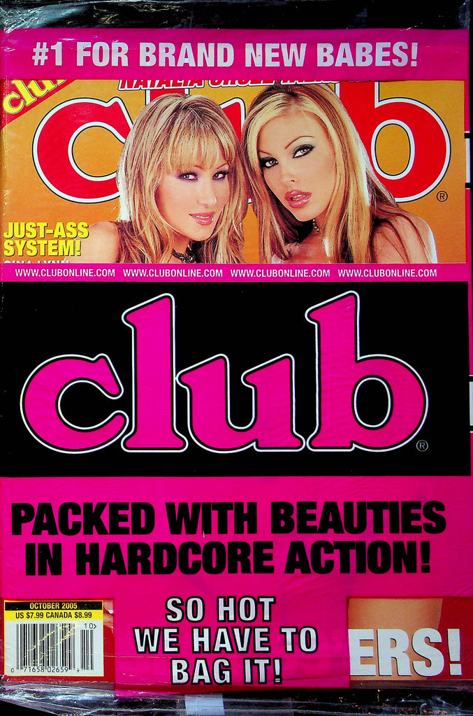 Club Magazine Gina Lynn October 2005 SEALED 061223RP