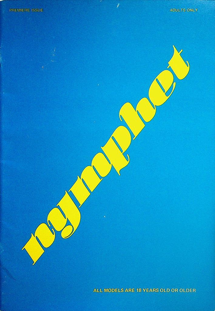 Nymphet Digest Magazine  Saigon Swinger  #1 1980's  Premiere Issue      111824lm-p