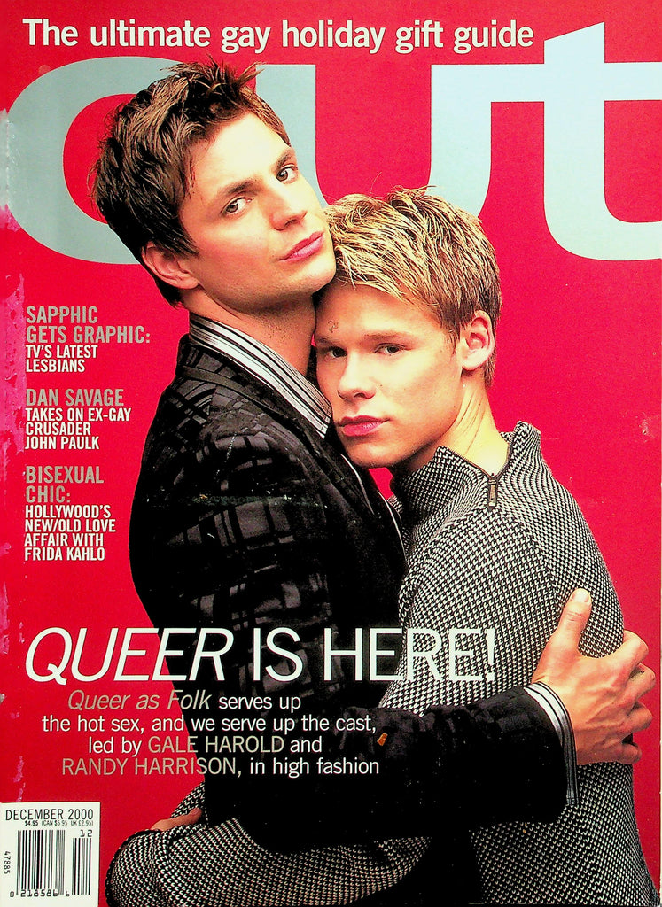 Out Gay & Lesbian Magazine  Queer as Folk  Gale Harold & Randy Harrison  December 2000    042426lmp