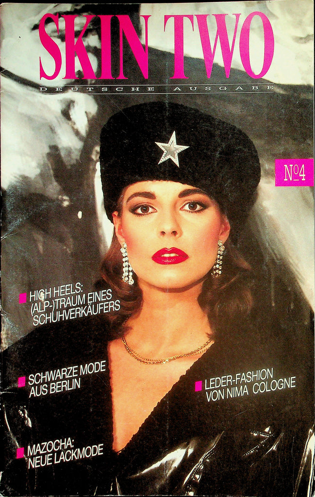 Skin Two Fetish German International Magazine  #4 1990's   022226lmp