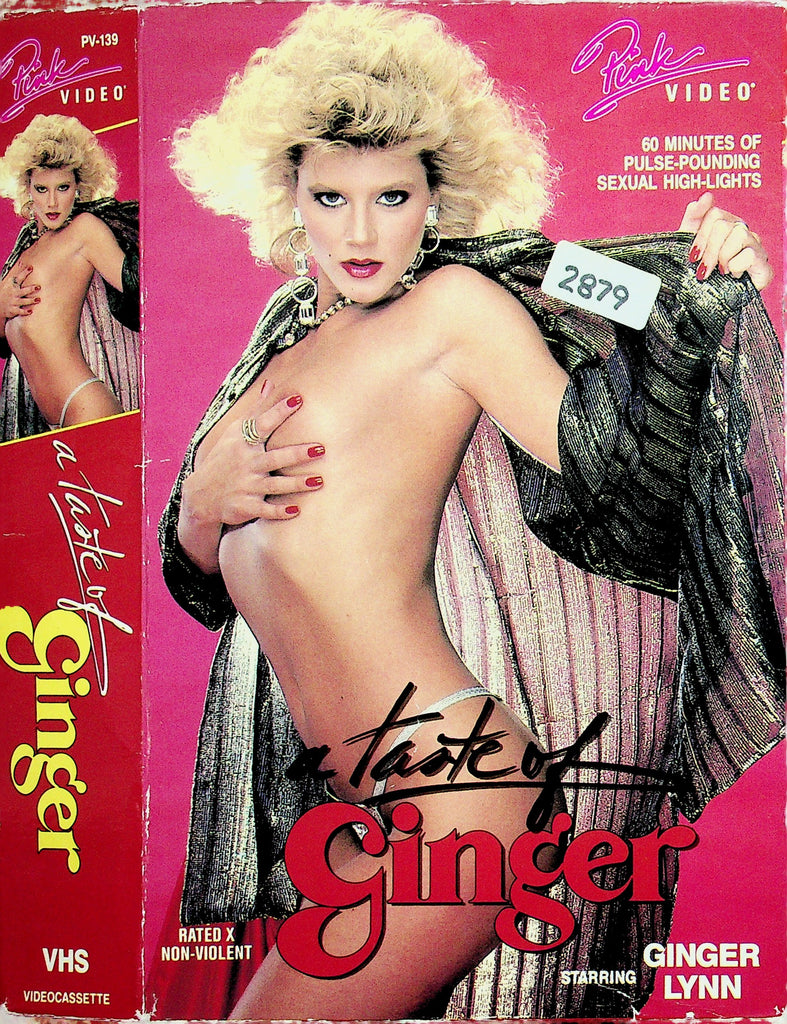 A Taste Of Ginger with Ginger Lynn PV-139 Adult VHS Pink Video 060926NAVHS2-6