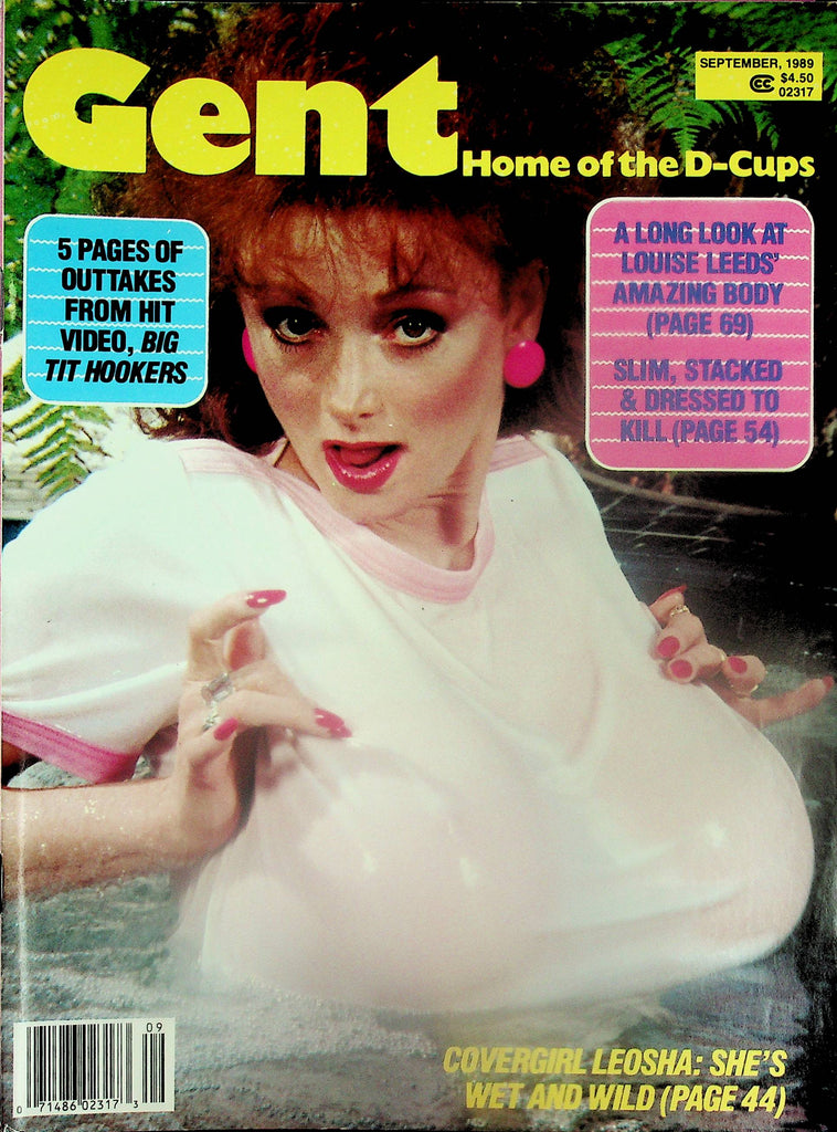 Gent Busty Magazine  Covergirl Leosha  September 1989     102525lm-p