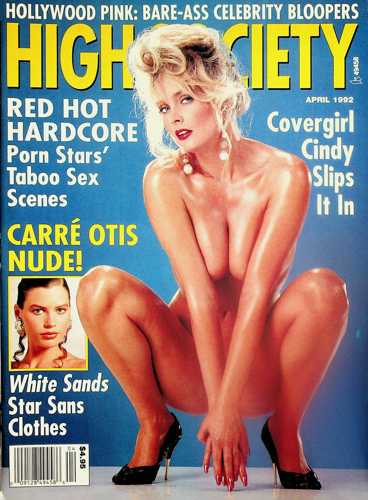 High Society Magazine  Covergirl Cindy  April 1992    102025lm-p