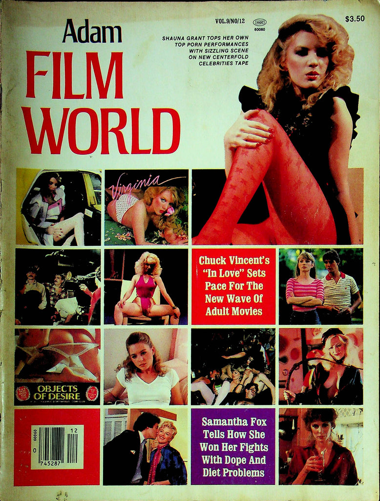 Adam Film World Magazine Chuck Vincent & Samantha Fox Vol.9 No.12 010825RP