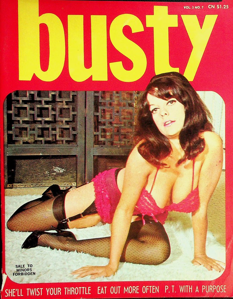Busty Magazine  Sex Bomb, Big City Bust, Joyce Brouthers  vol.3 #7 1965   081026lmp-GSC