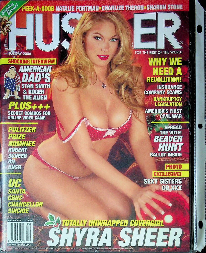 Hustler Magazine Shyra Sheer Holiday 2006 010925RP