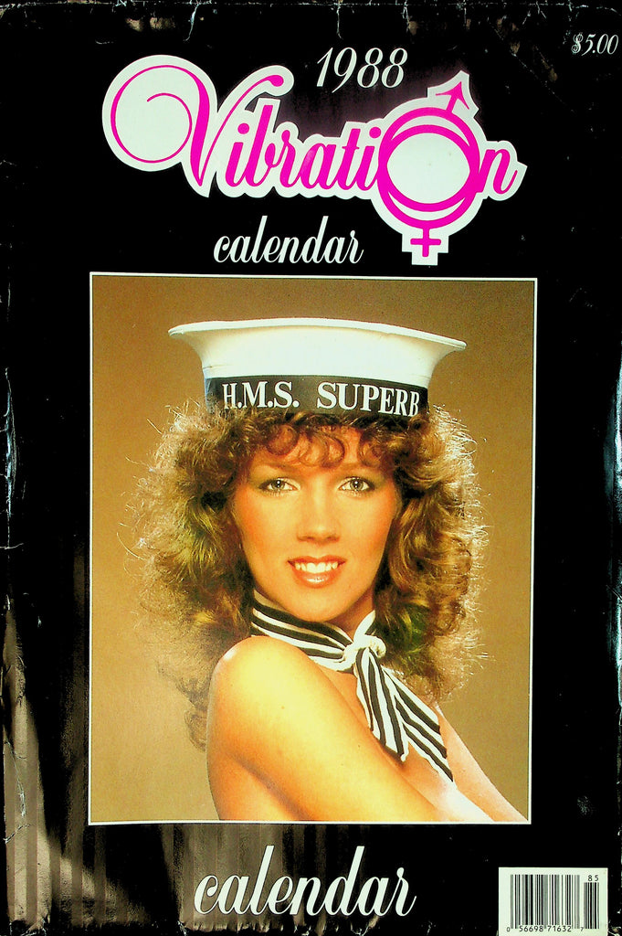 Vibration 1988 Wall Calendar  12 Beautiful Sexy Girls!      100526lmp-GSC