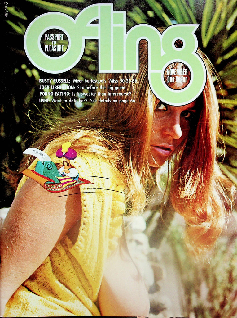 Buity Rama Magazine Fling Busty Magazine Uschi Digard / Busty Russell November 1972 050925 ...