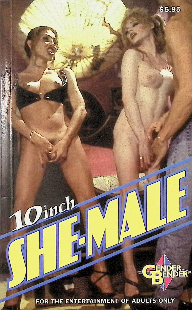 10 Inch She Male Gender Bender GB -104 1998 Transgender Star Distributors Adult Erotic Paperback Novel-060524AMP