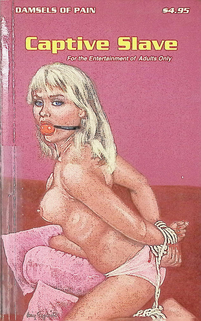 Captive Slave DP-136 1993 Damsels of Pain Star Distributors Adult Paperback Novel-080624AMP