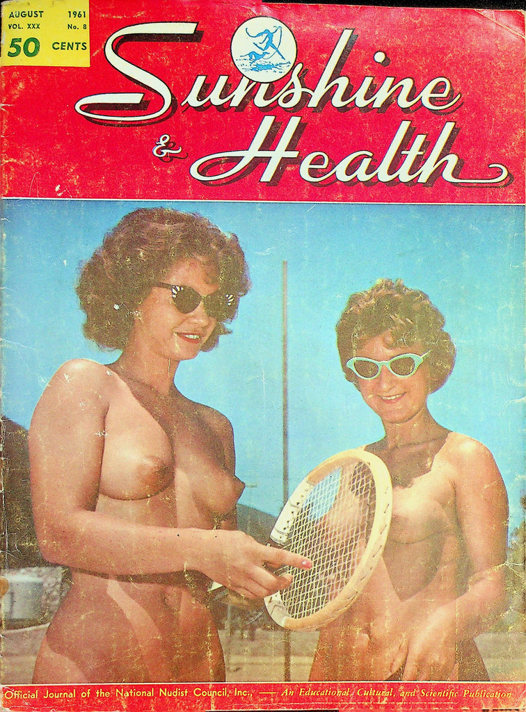 Sunshine & Health Nudist Magazine  Mardi Gras / Sunshine Park   August 1961    082526lmp-GSC