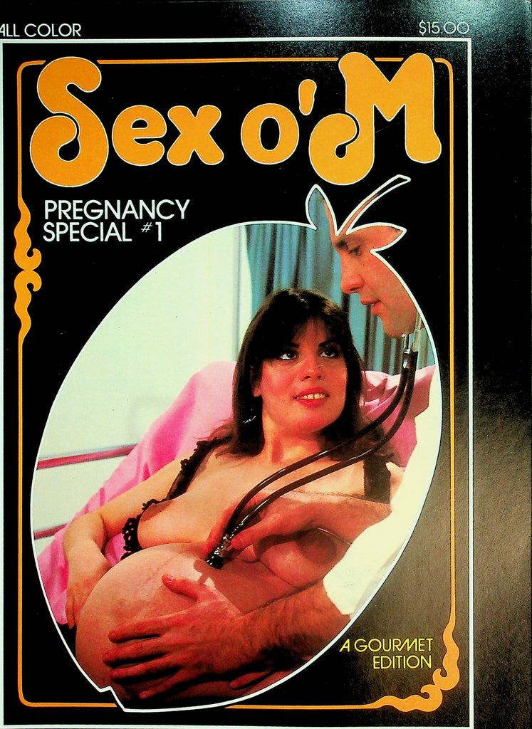 Sex o'M Magazine   Pregnacy Special #1  1980's  Gourmet Edition  052326lmp-GSC
