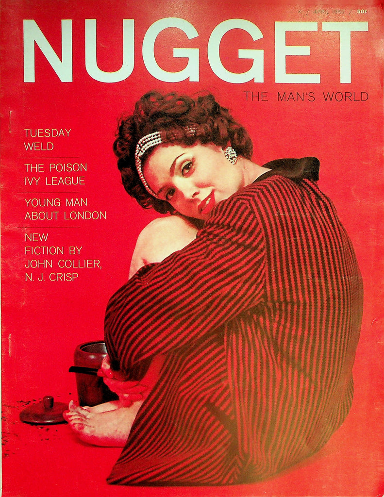 Nugget Magazine   Centerfold Girl Dione  April 1960     031826AMP-