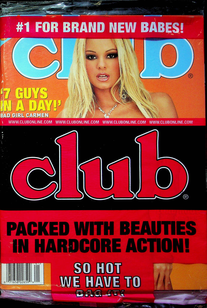 Club Magazine 7 Guys In a Day January 2006 SEALED 090123RP