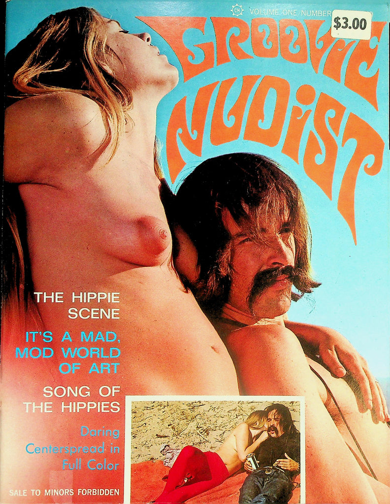 Groovie Nudist Magazine   The Hippie Scene / Mad Mad World Of Art  #1  September 1968   070226lmp-GSC