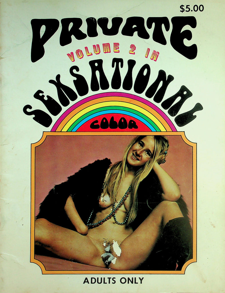 Private Sexsational Magazine  Girls Spread For You!  vol.2 1960's    050926lmp