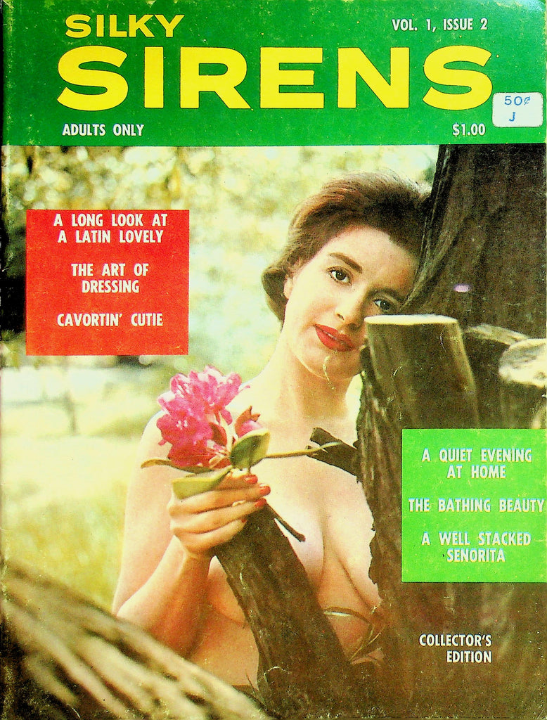 Silky Sirens Magazine   Spring Has Sprung - Caroline Marsh  / Bathing Beauty  vol. 1 #2 1963     032626lmp