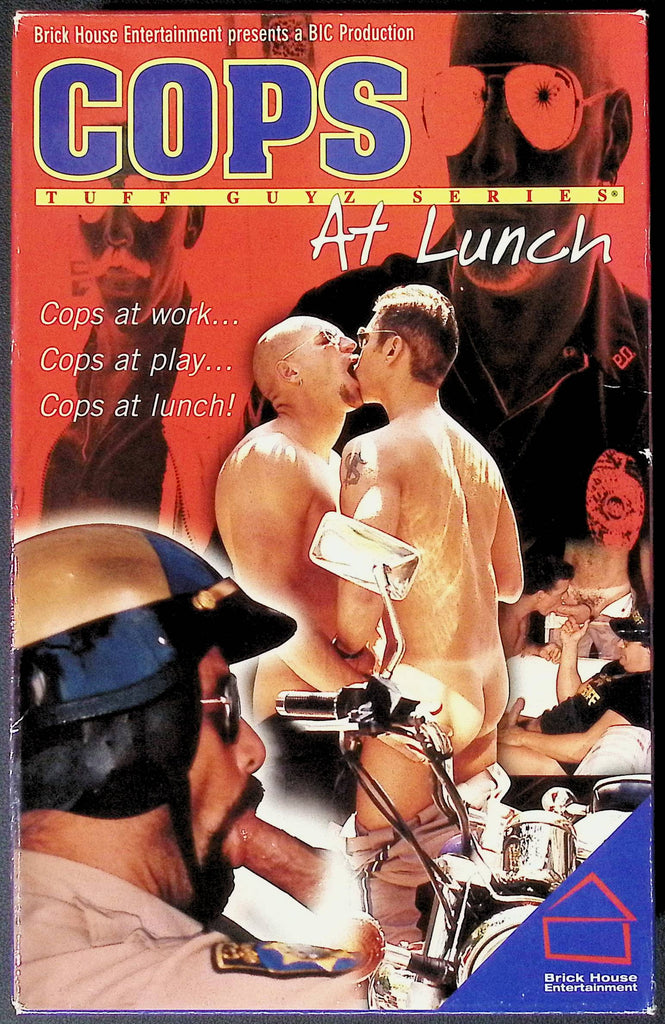 Cops At Lunch Nick Holliday Derk Walker Jet Set Productions Gay VHS 1995 092524JKVHS