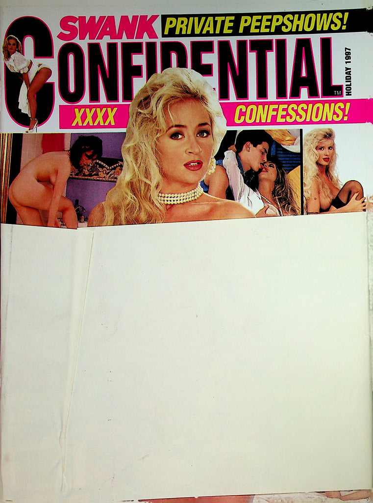 Swank Confidential Magazine  Deep Throat Virgins / Filthy Anal Acts  Holiday 1997   010324lm-p