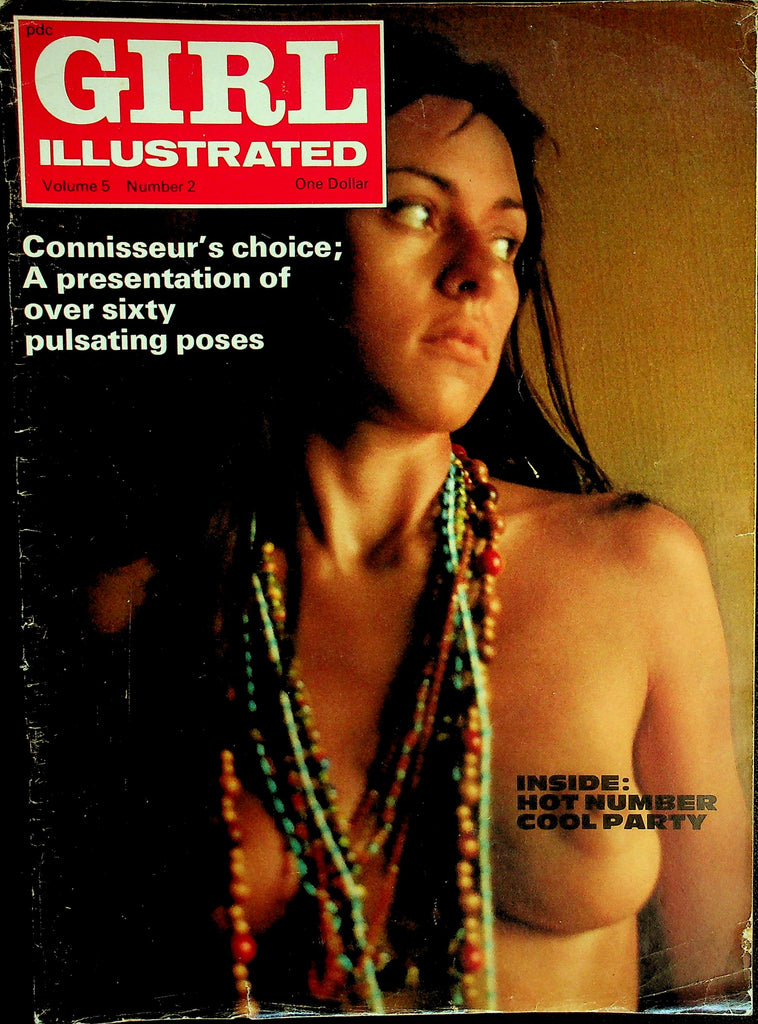Girl Illustrated Vintage Magazine  Beautiful Women Connisseur's Choice  vol.5 #2 1970's     080826lmp-GSC