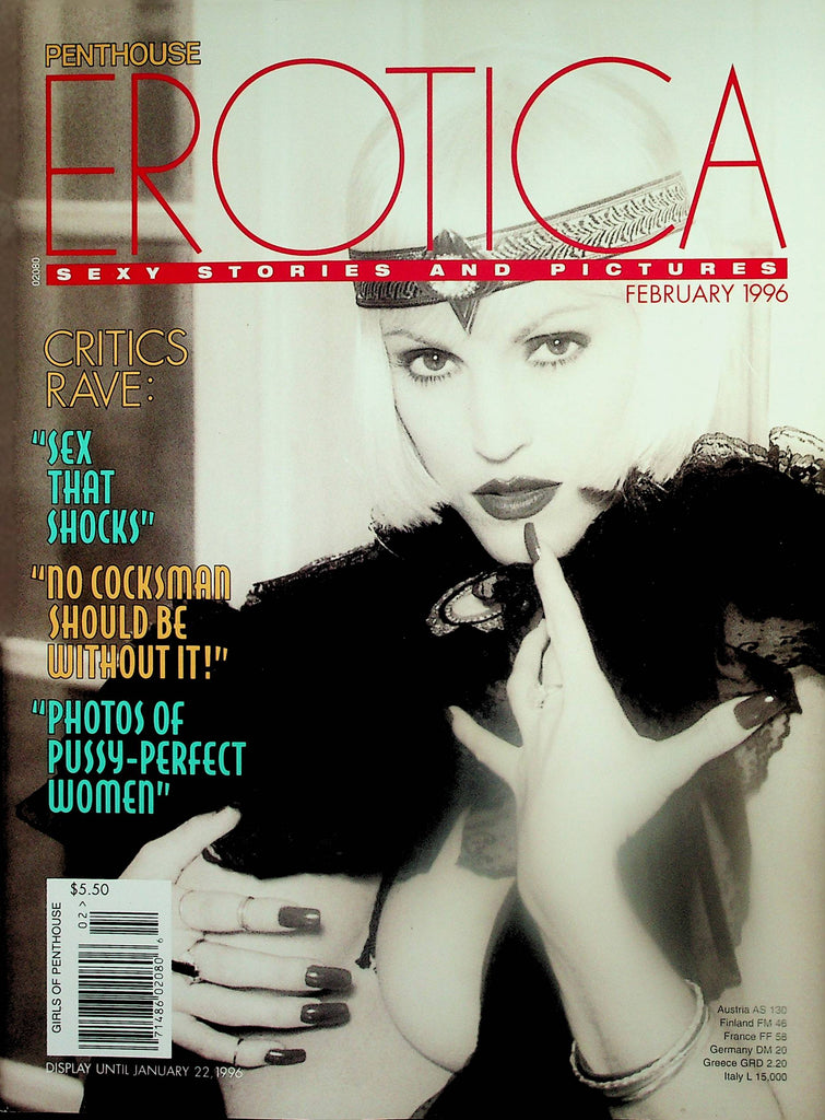 Penthouse Erotica Magazine  "Photos Of Pussy-Perfect Women"  February 1996   082225lm-p