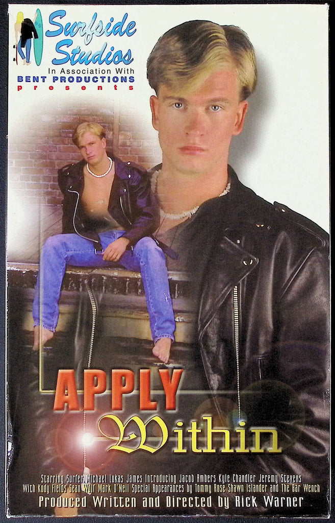 Apply Within Video 10 Distributors Gay VHS 1998 101824JKVHS4