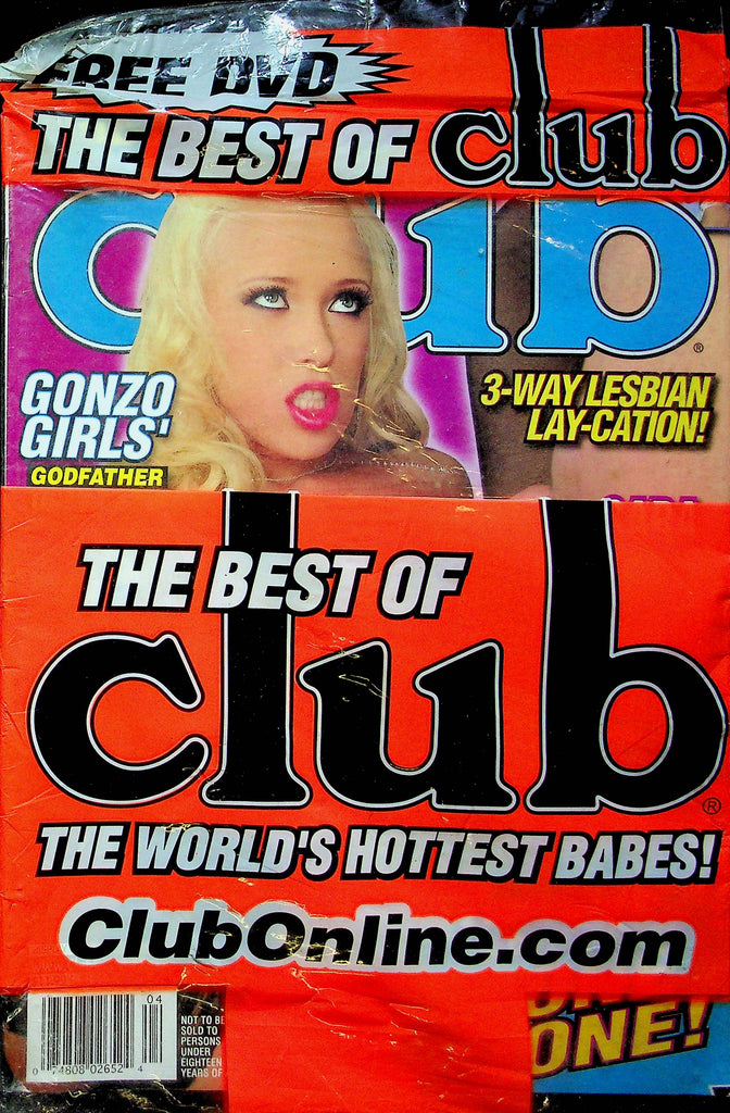 The Best Of Club Magazine #304 Sara Sloan 2011 Sealed W/DVD 053123RP2