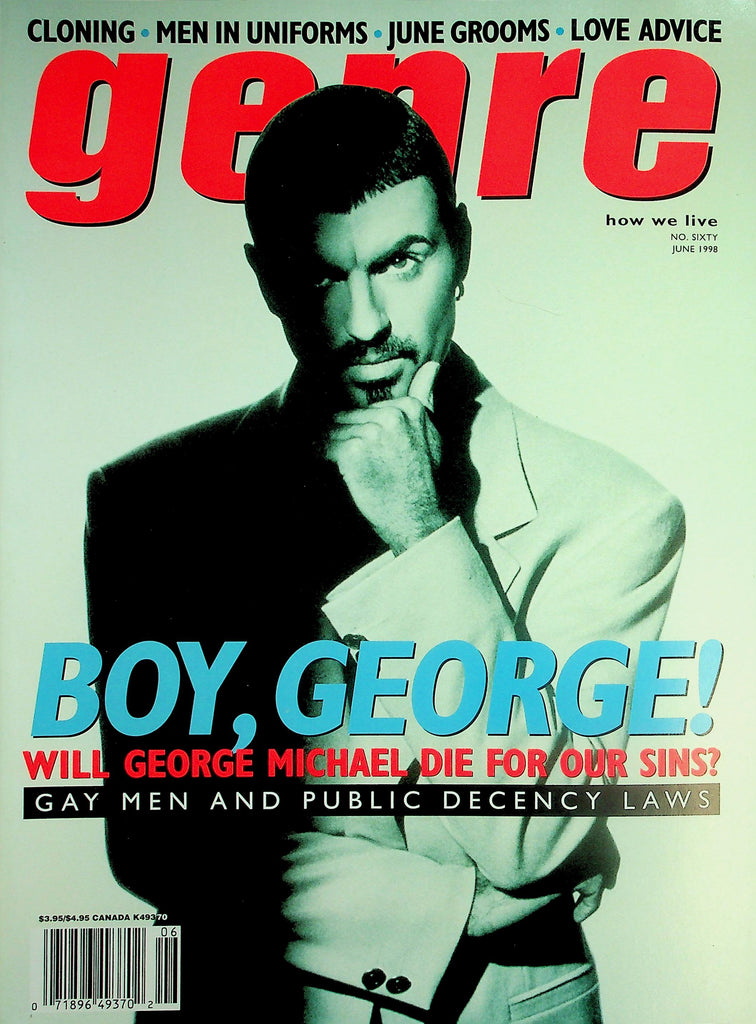 Genre Gay Interest Magazine     Boy, George! Will George Michael Die For Our Sins?  June 1998       042326lmp