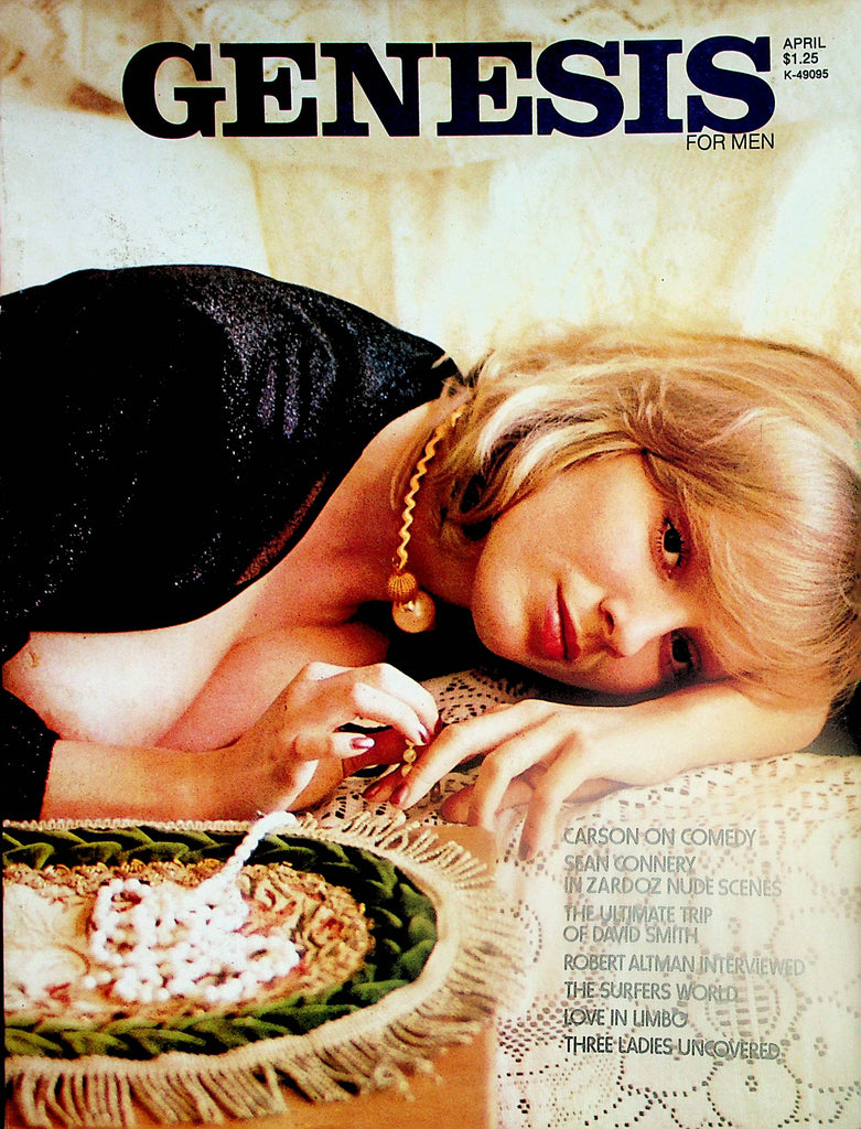 Genesis Magazine  Sean Connery In Zardoz Nude Scenes  April 1974    032624lm-p2