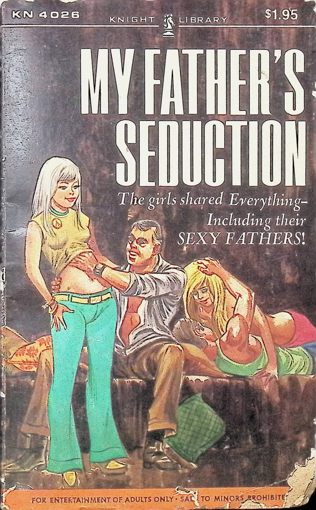 My Father's Seduction by Dick Edwards KN4026 Knight Library 1973 Star Dist Adult Paperback Novel-082724AMP