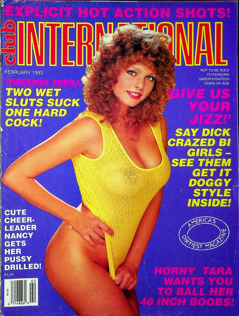 Club International Magazine Suzy Elaine & Simon February 1993 053123RP2