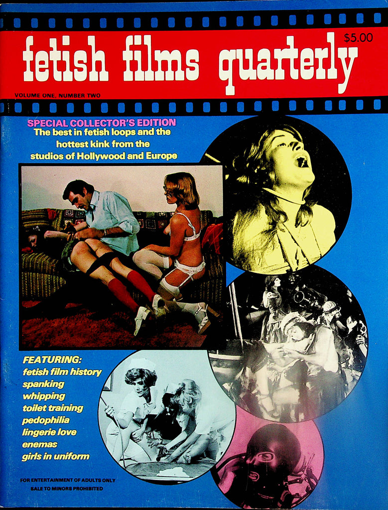Fetish Films Quarterly Magazine  Collector Edition Fetish From Studios Of Hollywood and Europe  vol.1 #2  1977   102224lm-p