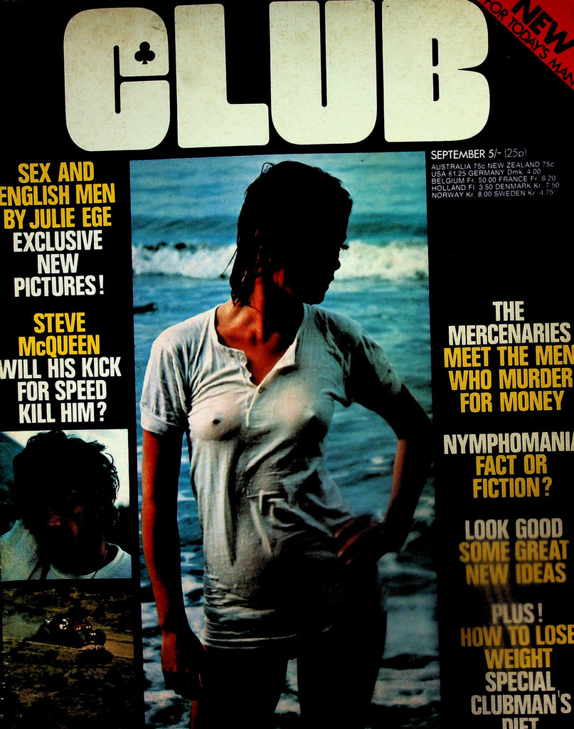 Club Magazine   Sex And English Men / Steve McQueen  September 1970   110725lm-p