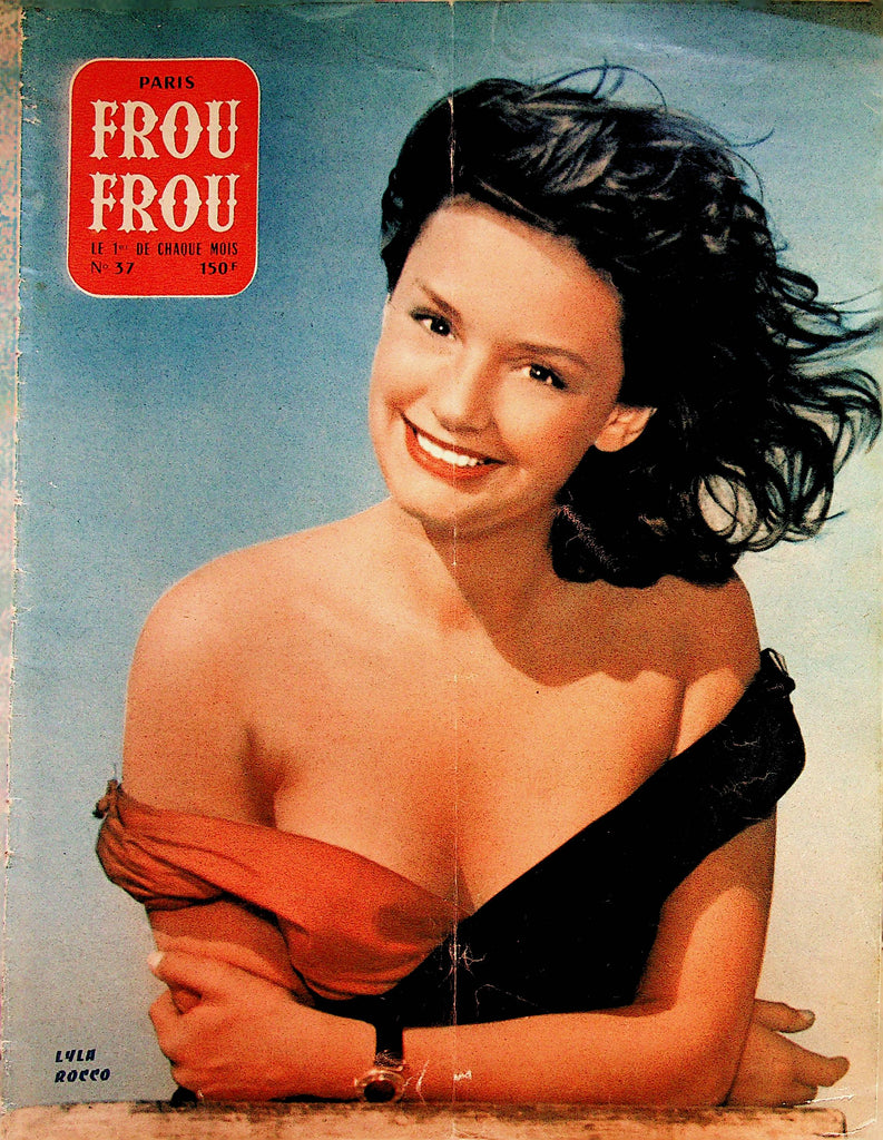 Pari Frou Frou French International Magazine  Covergirl Lyla Rocco  #37  1960's    051123lm-p