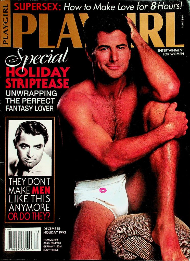 Playgirl Magazine  Special Holiday Striptease Terrence Dineen  December Holiday 1993   031826lmp